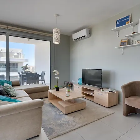 Apartament Mackenzie Salt Panorama & Meerblick - 2br Larnaca