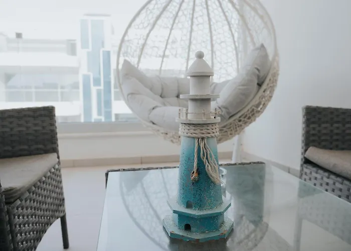 Appartamento Mackenzie Salt Panorama & Meerblick - 2br Larnaca