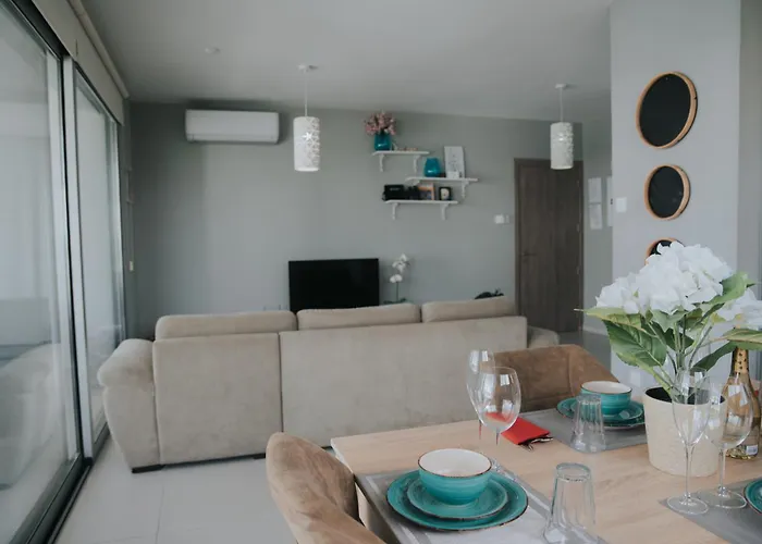 Mackenzie Salt Panorama&meerblick - 2br Larnaka